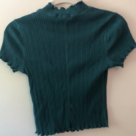 Evergreen thin stretchy short sleeve top - Picture 2 of 2